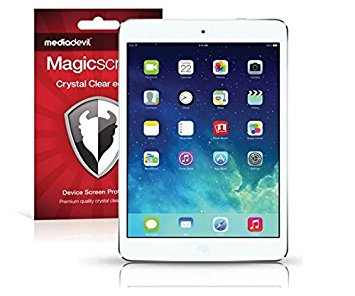 MediaDevil Apple iPad Mini 4 (2015) Screen Protector: Magicscreen Crystal Clear (Invisible) Edition - (2 x Protectors)