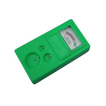 PIXNOR Battery Power Tester Watch Repair Kit for LR44 CR2032 CR2025 Button Cell Green