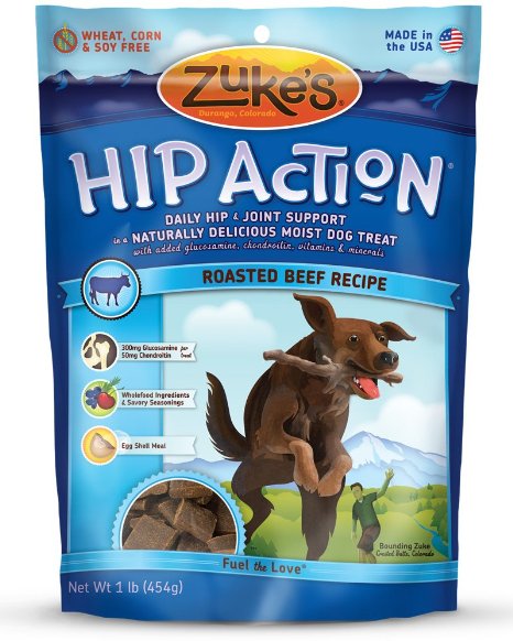 Zukes Hip Action Natural Dog Treats