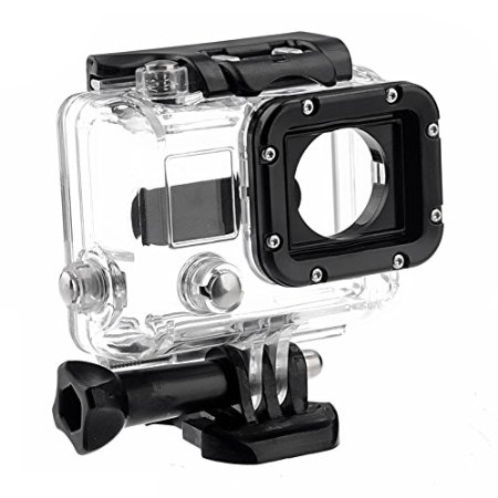 ST-30 Protective Housing Case Open Side With Lens For Gopro Hero 4 3 3  Camera