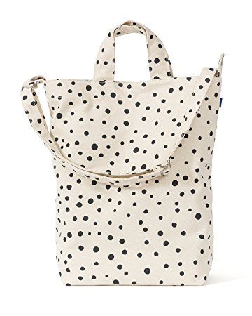 BAGGU Duck Bag Canvas Tote - Paint Dot