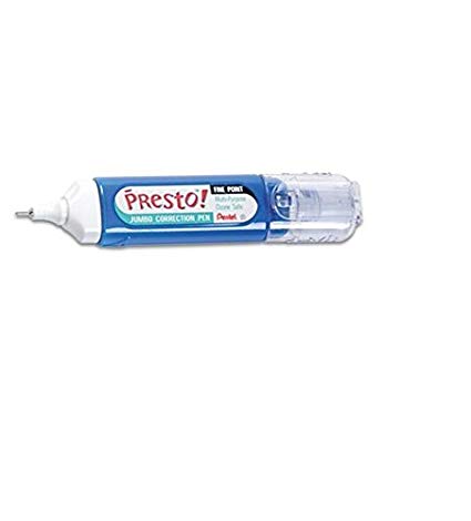 Presto! Multipurpose Correction Pen, 12 ml, White, Sold as Pack of 2