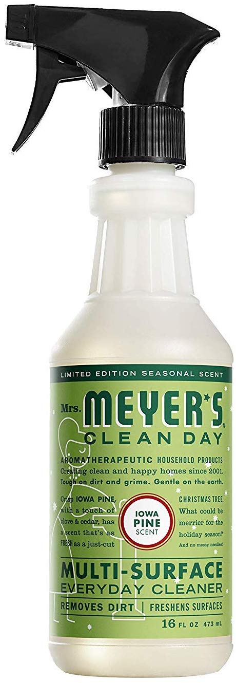 Mrs. Meyer's Multi-Surface Everyday Cleaner, 16 Ounce (Iowa Pine, Pack of 3)