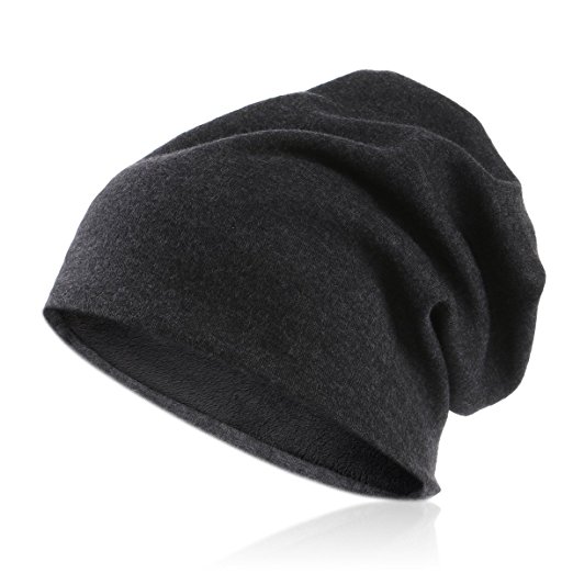 Afala Slouchy Hat Beanie Cap for Fall/Winter, cloud Wear as Neck Warmer