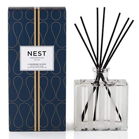 NEST Fragrances NEST08CH Reed Diffuser-Cashmere Suede , 5.9 Fl Oz