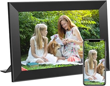 KODAK 10.1Inch WiFi Digital Picture Frame,1280x800 HD IPS Touch Screen, Electronic Smart Photo Frame with 32GB Memory, Auto-Rotate, Instantly Share Photos/Videos from Anywhere