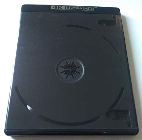 NEW! 5 PK Premium VIVA ELITE Double Discs 4K Ultra HD Black Blu-ray Replace Case Holder