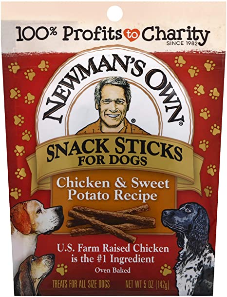 Newman's Own Snack Sticks for Dogs, 5-oz. (Pack of 8)