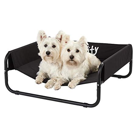 Bunty Elevated Sided Dog Bed Portable Waterproof Outdoor Raised Camping Pet Basket - Medium