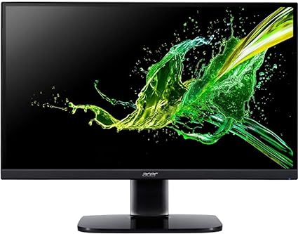 Acer 23.8 inch Hbi Full HD Monitor - Black