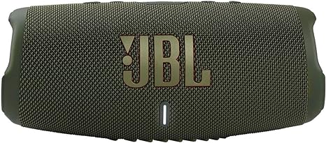 JBL Charge 5 Portable Bluetooth Speaker with Deep Bass, IP67 Waterproof and Dustproof, Up To 20 Hours of Playtime, Built-in Powerbank - Green