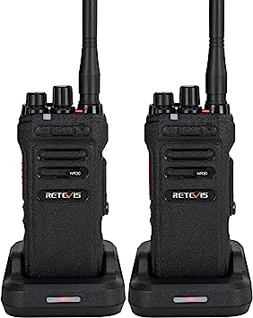 Retevis NR30 2 Way Radios Walkie Talkies Long Range, Waterproof Walkie Talkies IP67,2800mAh,USB-C,Noise Reduction, Heavy Duty Two Way Radio for Survival Adventure Offroad Business (2 Pack)