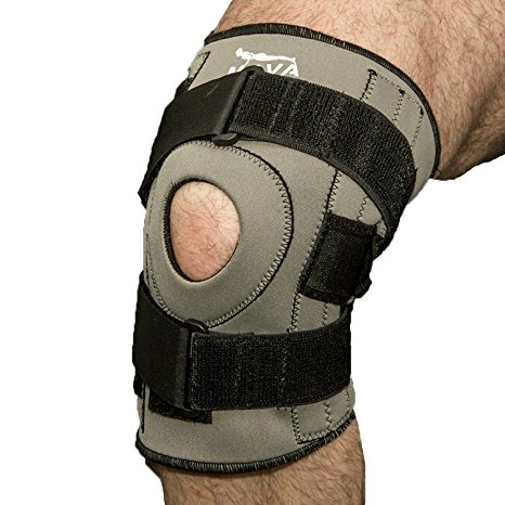 Mava Knee Support Recommended for Powerlifting, Cross Training, Gym Workouts, Weight Lifting & Fitness Activity – Support Without Stiffness - Built To Last