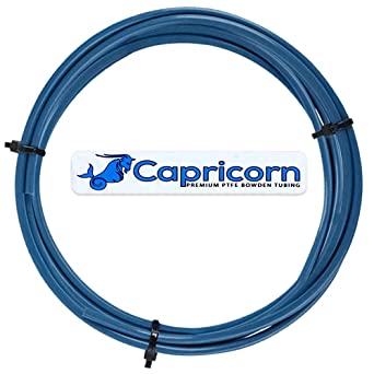 Creality Official 3 Meter Capricorn Teflon Tube PTFE Bowden Tubing 1.75mm Filament, Low Friction for Ender 3 Ender 3 Pro Ender 3 V2, Ender 5 Ender 5 Pro, CR-10, CR-6 SE All FDM 3D Printer of Creality