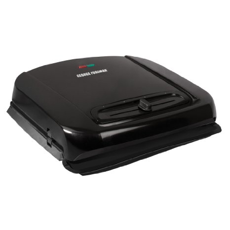 George Foreman GRP1001BP 6-Serving Removable Plate Grill Black