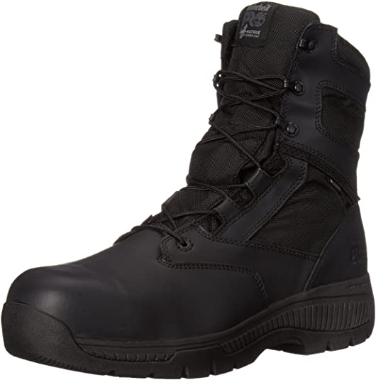 Timberland PRO Men's 8" Valor Composite-Toe Waterproof Side-Zip Work Boot