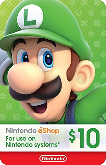 Nintendo eShop PrePaid Card $10 USD (Switch/3DS/Wii U)