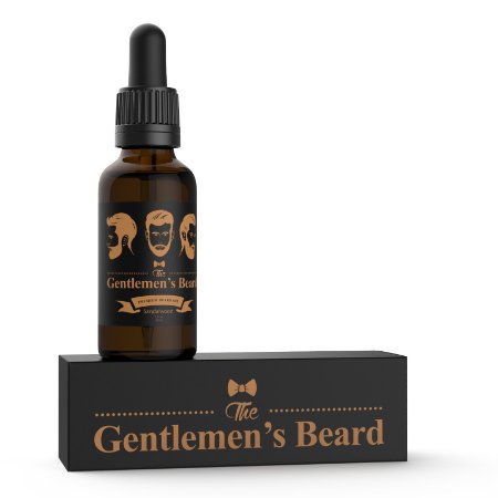 Sandalwood Beard Oil Conditioner and Softener Pure Organic and Natural Made in the USA Best Premium Beard Oil for Mustache and Beard Growth as well as Skin Conditioner for Men The Gentlemens Beard