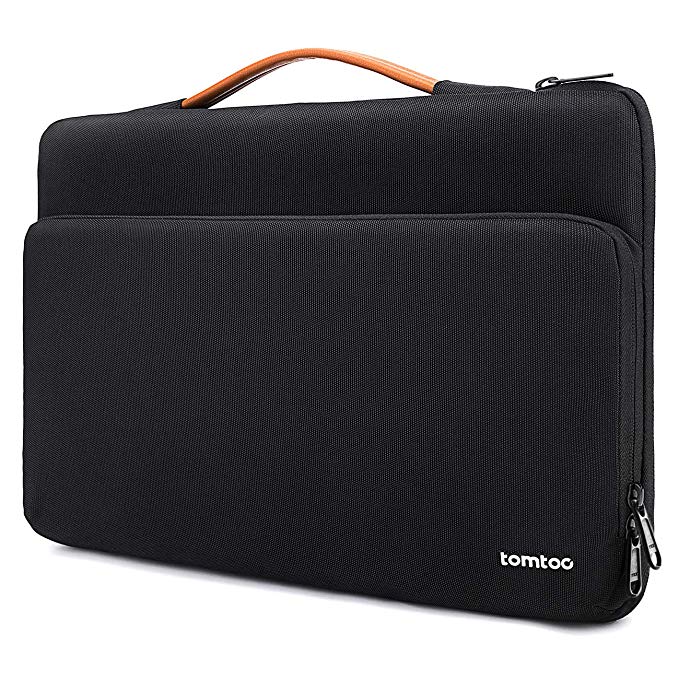 tomtoc Laptop Sleeve for 16-inch New MacBook Pro 2019, 15 Inch Old MacBook Pro Retina, Dell XPS 15, Microsoft Surface Book 2, The New Razer Blade 15, with Accessories Pocket