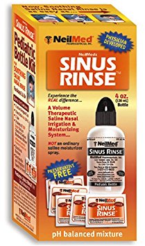 Neilmed's Sinus Rinse, Pediatric, Bottle Kit for Saline Nasal Rinse