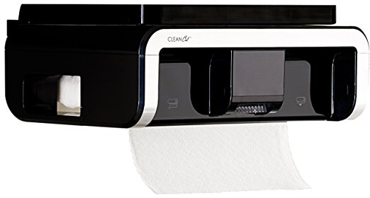 Clean Cut Touchless Paper Towel Dispenser, Black