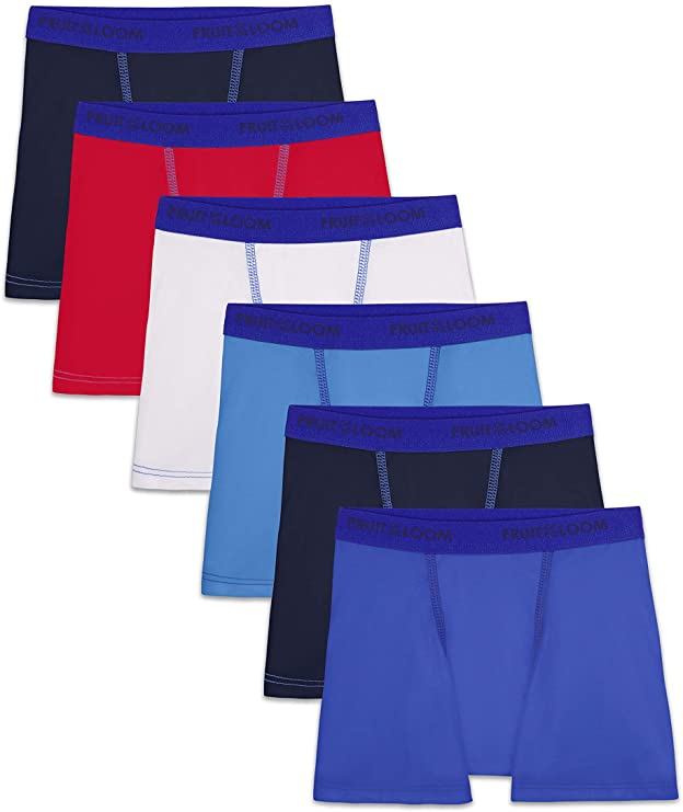 Fruit of the Loom Toddler Boys' Boxer Briefs (Assorted)