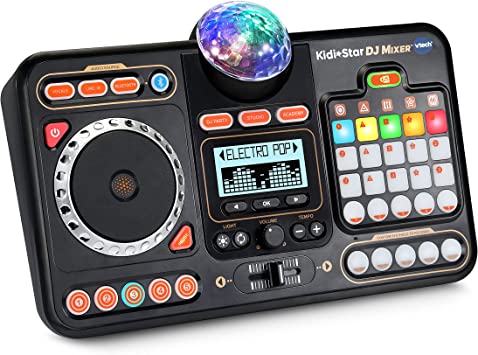 VTech KidiStar DJ Mixer Black