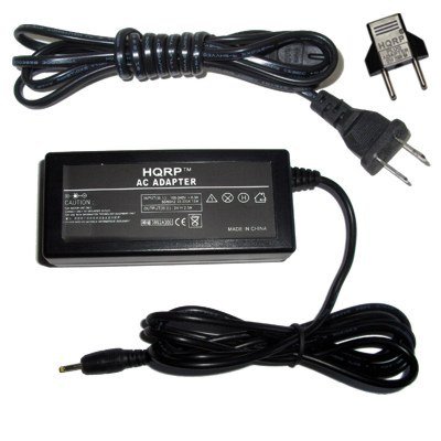 HQRP AC Power Adapter Cord for Kodak EasyShare Z650 Z700 Z710 Z712 IS Z740 Digital Camera incl USA Plug and Euro Adapter