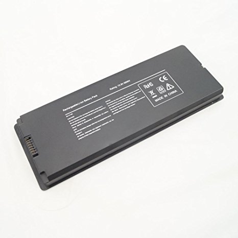 LQM 10.8V 59Wh 6 cell New Replacement Li-ion Battery For Apple A1185 A1181 MA561 MA561FE/A MA561G/A MA561J/A Black