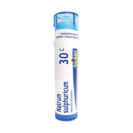 Boiron Natrum Sulphuricum 30C, 80 Pellets, Homeopathic Medicine for Bronchial Irritation