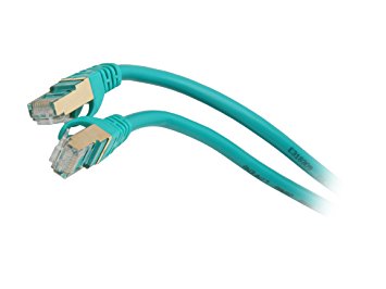 Rosewill 15-Feet Cat 7 Shielded Twisted Pair Networking Cable - Green (RCNC-11037)