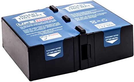 RBC124 UPSBatteryCenter Compatible Replacement Battery Pack for APC BR1500G by UPSBatteryCenter®