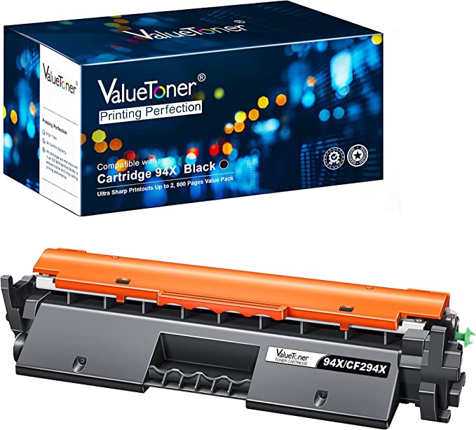 Valuetoner Compatible Toner Cartridge Replacement for HP 94X CF294X High Yield 94A CF294A to use with Laserjet Pro MFP M148dw, M148fdw, M118dw, Laserjet M148, M118 Printer, (Black, 1 Pack)