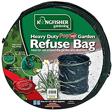 Kingfisher GB3 Heavy Duty Pop Up Garden Refuse Bag - Black