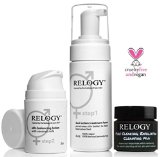 Relogy Acne Treatment System for Teen Adult and Hormonal Acne with BONUS Bentonite Clay Mask