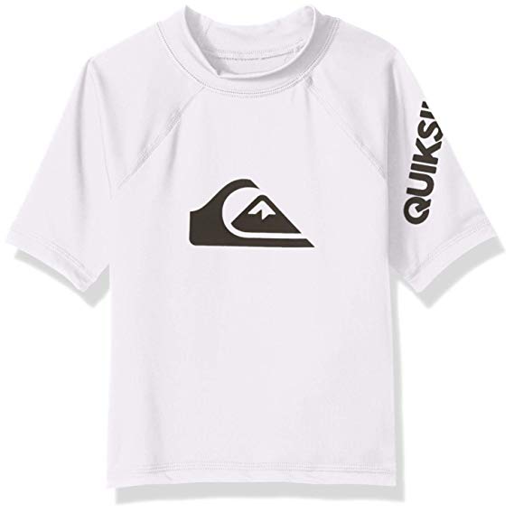 Quiksilver Boy's All Time Short Sleeve UPF 50 Rashguard