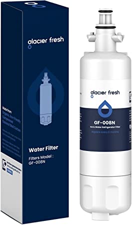 GLACIER FRESH Fridge Freezer Water Filter Replacement for Blomberg Beko 4874960100 Water Filter, 1 Pack