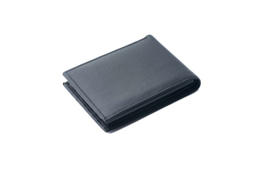 V1 SilentPocket Over Flap RFID Secure Wallet in genuine napa Black Leather