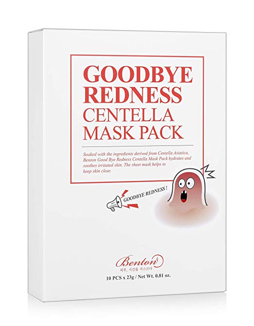 Goodbye Redness Centella Mask Pack (Box of 10)