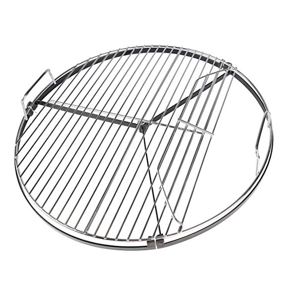 BBQ Dragon Spin Grate Rotating Grill Grate for 22" Charcoal Grills - Instant Grill Grates Replacement for 22" Weber Grill Grate - Weber Grill Accessories from
