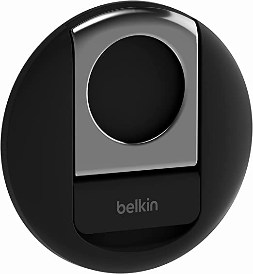 Belkin iPhone Mount with MagSafe for Mac Notebooks with quick, easy magnetic attachment for Continuity Camera features in video conferencing, streaming, FaceTime, content creation and more