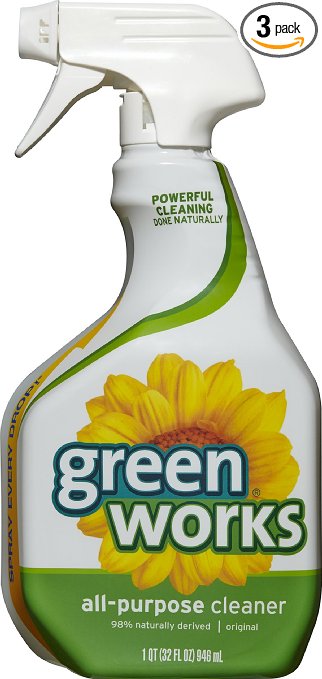 Green Works All Purpose Cleaner Spray, Original, 32 Ounces (Pack of 3)