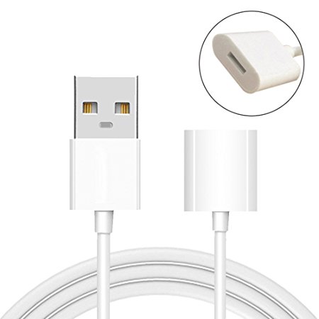 Famber Apple Pencil Charger Cable for iPad Pro Pencil - 1m/3ft USB Adapter Extension Cable (1-Pack) - White