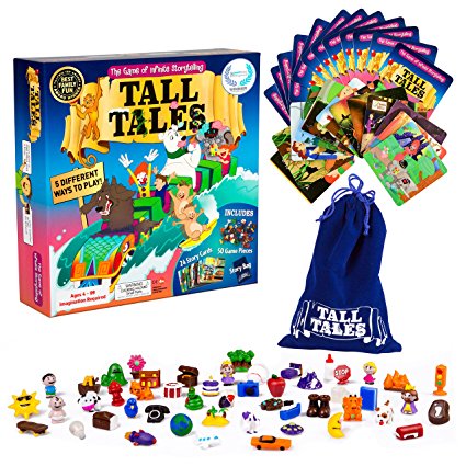 Tall Tales Story Telling Board Game - The Family Game of Infinite Storytelling - 5 Ways to Play