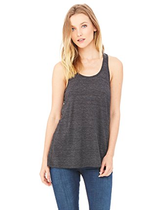 Bella Ladies Flowy Racerback Tank