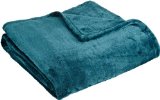 Northpoint Cashmere Plush Velvet Throw Teal 50 x 60