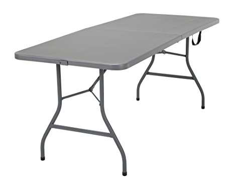 Cosco 14777GRY1 Signature Centerfold Table, Gray