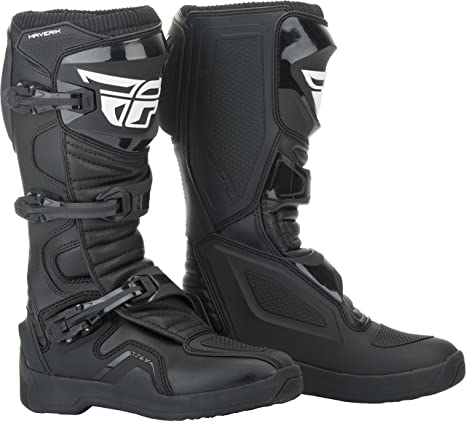 FLY Racing Maverik Boots for Motocross, Off-road, and ATV riding (SZ 11,BLACK)