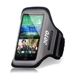 HTC One M9 Armband JOTO Sport Armband Case for HTC M9 2015 with Key Holder Credit Card  Money Holder Sweat Proof best for Gym Sports Fitness Running  Exercise  Workout