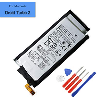 New 3550mAh Replacement Battery FB55 Compatible with Motorola Droid Turbo 2 XT1581 XT1585 Internal Battery   Tools